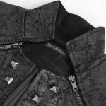 Black 'Alternative Squale' Waistcoat