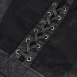 Black 'Alternative Squale' Waistcoat