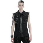 Black 'Alternative Squale' Waistcoat