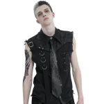 Black 'Alternative Squale' Waistcoat