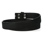 Ceinture New Rock sans Boucle en Cuir Noir