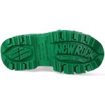 Chaussures New Rock Tank Monochromes Vertes