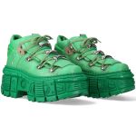 Chaussures New Rock Tank Monochromes Vertes