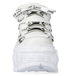 Chaussures New Rock Tank Monochromes Blanches