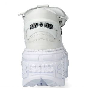 New Rock Tank Monochrome White Shoes