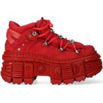 New Rock Tank Monochrome Red Shoes