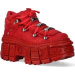 New Rock Tank Monochrome Red Shoes