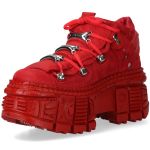 New Rock Tank Monochrome Red Shoes