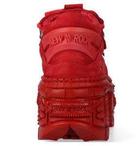 New Rock Tank Monochrome Red Shoes