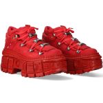 New Rock Tank Monochrome Red Shoes