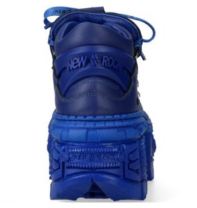 New Rock Tank Monochrome Blue Shoes