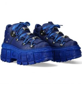 New Rock Tank Monochrome Blue Shoes