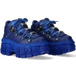 New Rock Tank Monochrome Blue Shoes