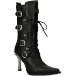 Bottes New Rock Malicia en Cuir Itali et Nomada Noirs