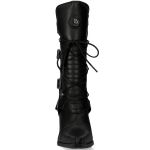 Bottes New Rock Malicia en Cuir Itali et Nomada Noirs