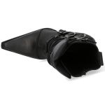 Bottes New Rock Malicia en Cuir Itali et Nomada Noirs