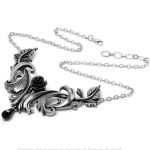 Baroque Rose Necklace