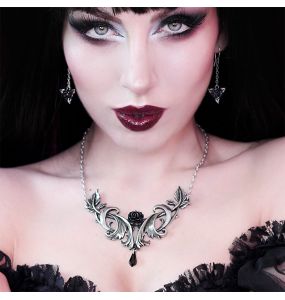 Baroque Rose Necklace