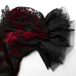 Longue Robe 'Ostrogotha' Noire et Rouge