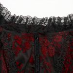 Longue Robe 'Ostrogotha' Noire et Rouge