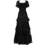 Black 'Ostrogotha' Long Dress