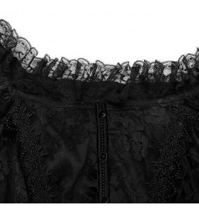 Black 'Ostrogotha' Long Dress