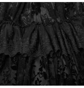 Black 'Ostrogotha' Long Dress