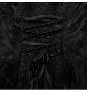 Black 'Ostrogotha' Long Dress