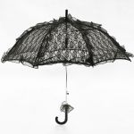 Black 'Fairy' Gothic Romantic Parasol