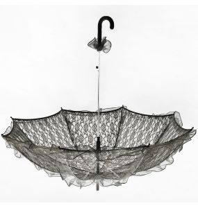 Black 'Fairy' Gothic Romantic Parasol