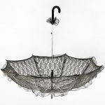 Black 'Fairy' Gothic Romantic Parasol