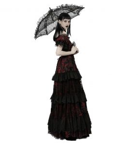 Black 'Fairy' Gothic Romantic Parasol