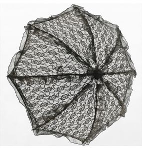 Black 'Fairy' Gothic Romantic Parasol