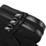 Manteau 'Militaria' Noir