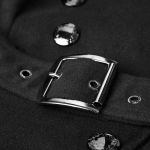 Manteau 'Militaria' Noir