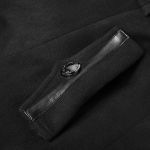 Black 'Militaria' Coat