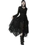 Black 'Dark Wizard' Long Coat