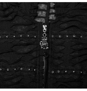 Black 'Dark Wizard' Long Coat