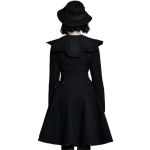 Manteau Gothic Lolita 'Melissa' Noir