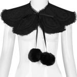 Manteau Gothic Lolita 'Melissa' Noir