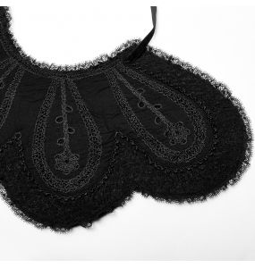 Manteau Gothic Lolita 'Melissa' Noir