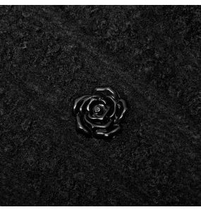 Manteau Gothic Lolita 'Melissa' Noir