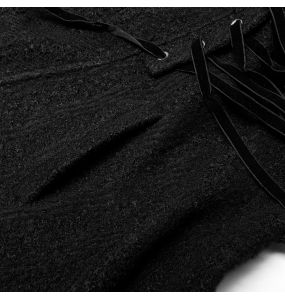 Manteau Gothic Lolita 'Melissa' Noir