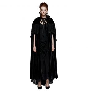 Longue Cape 'Mavis' Noire