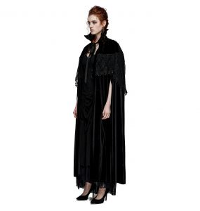 Longue Cape 'Mavis' Noire