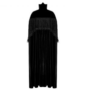 Longue Cape 'Mavis' Noire