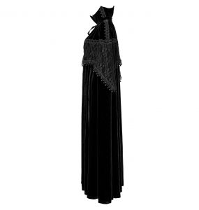 Longue Cape 'Mavis' Noire