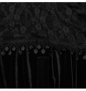Longue Cape 'Mavis' Noire