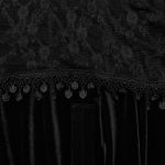 Longue Cape 'Mavis' Noire