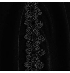 Longue Cape 'Mavis' Noire